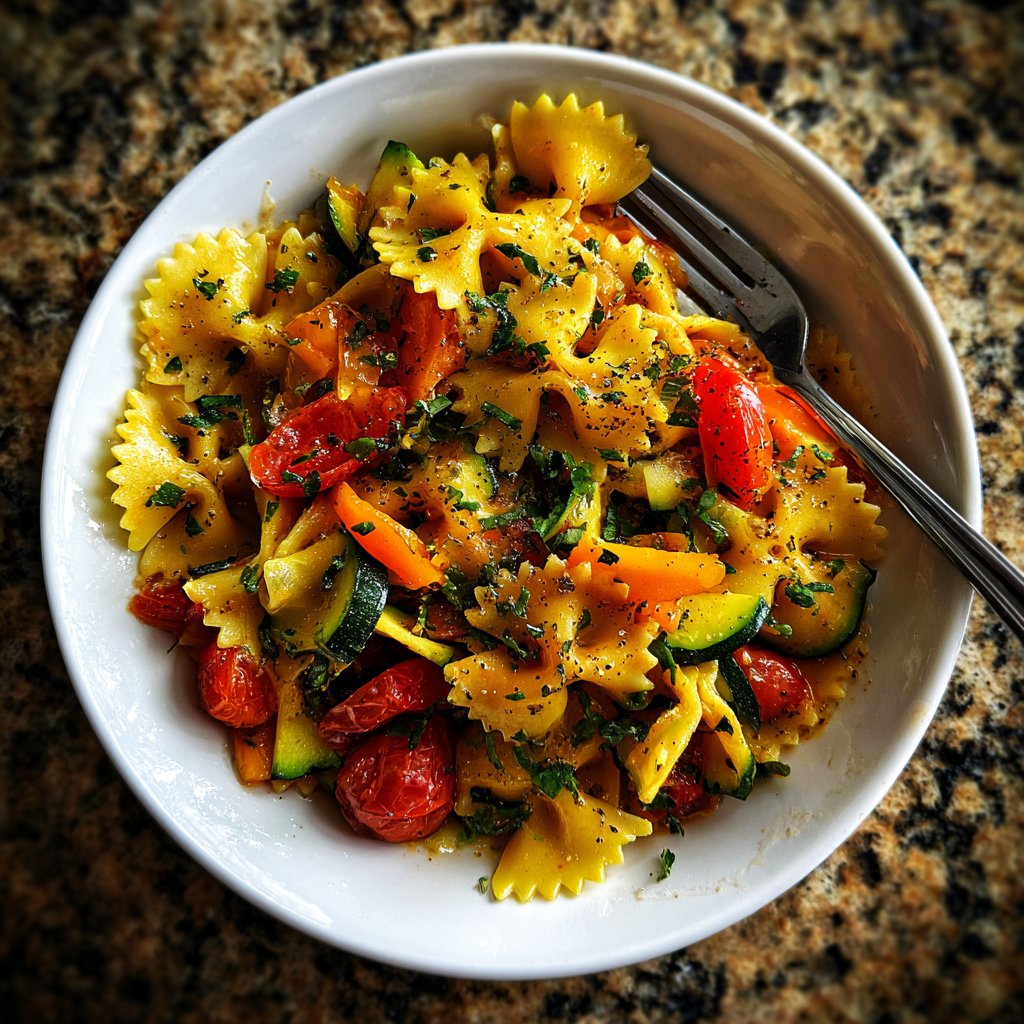Simple Veggie Pasta Primavera Recipe