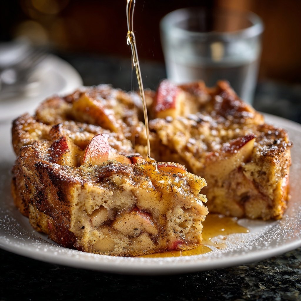 Apple Cinnamon Baked French Toast