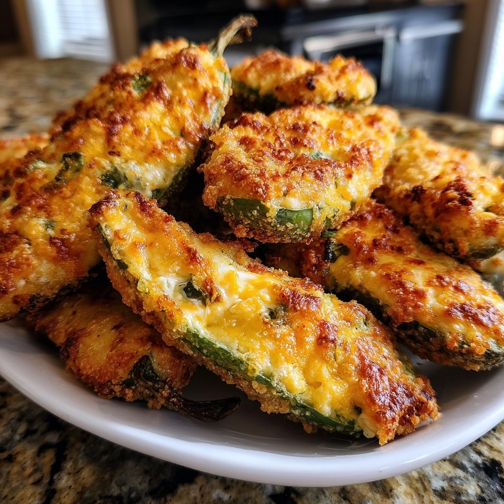 Jalapeno Poppers with Cheddar
