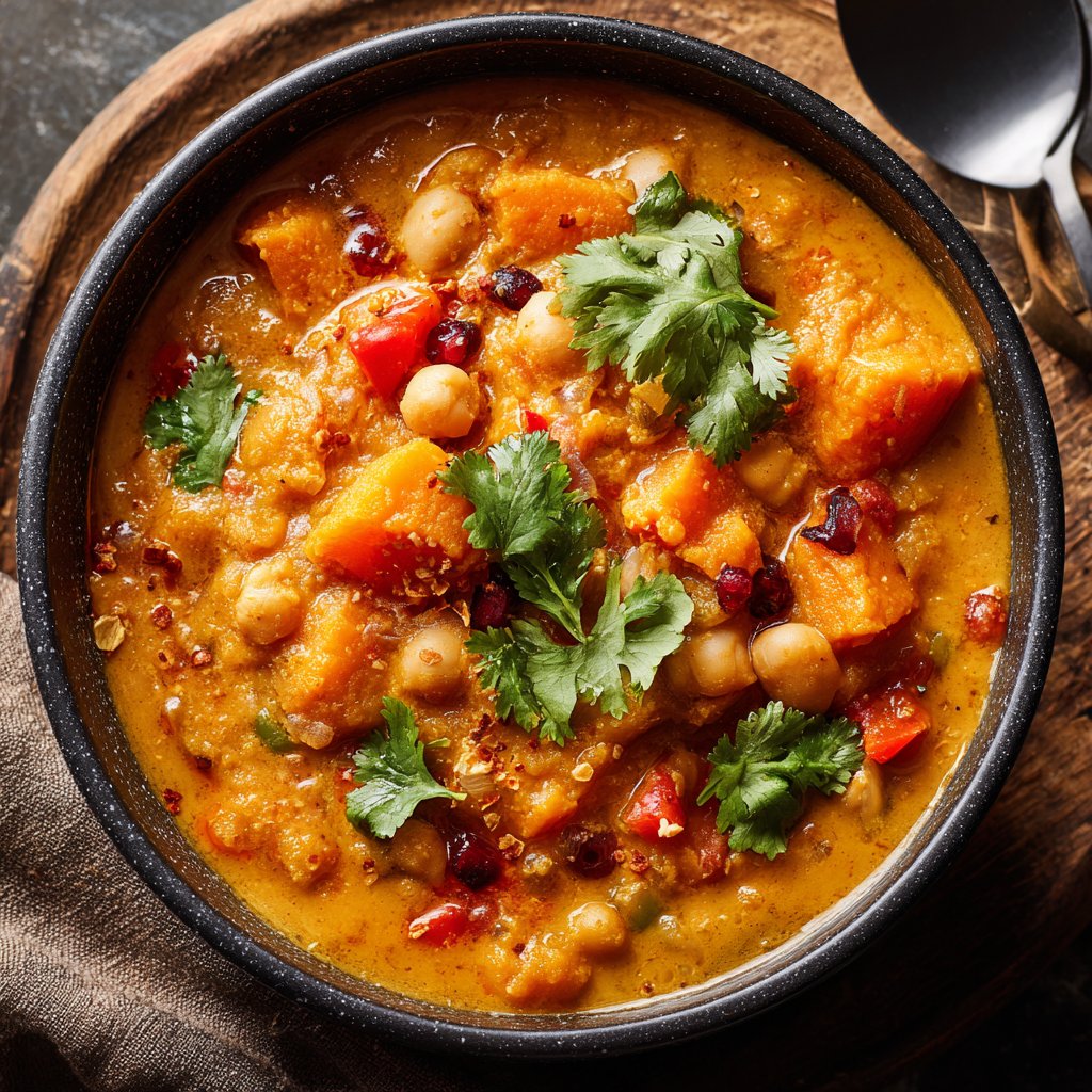 Healthy Crockpot Sweet Potato White Bean Chili