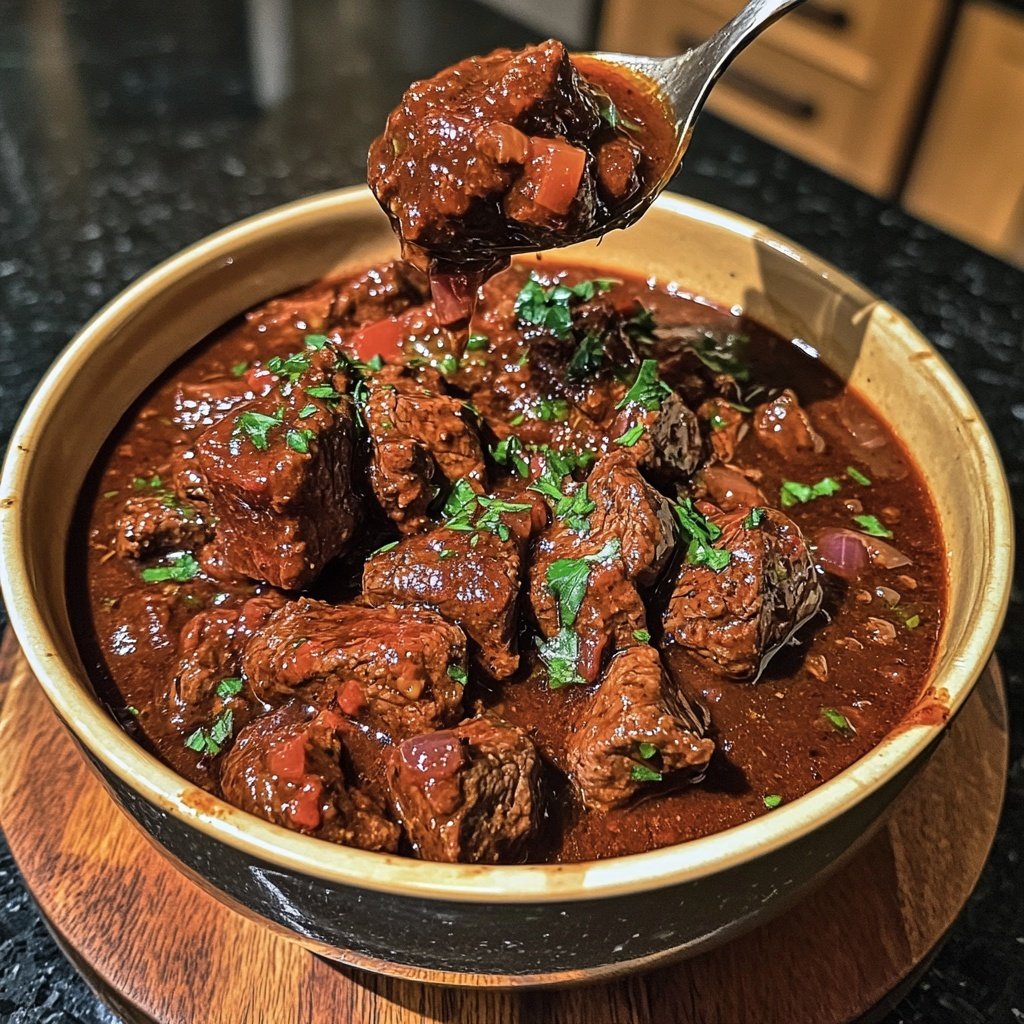 Classic French Beef Bourguignon