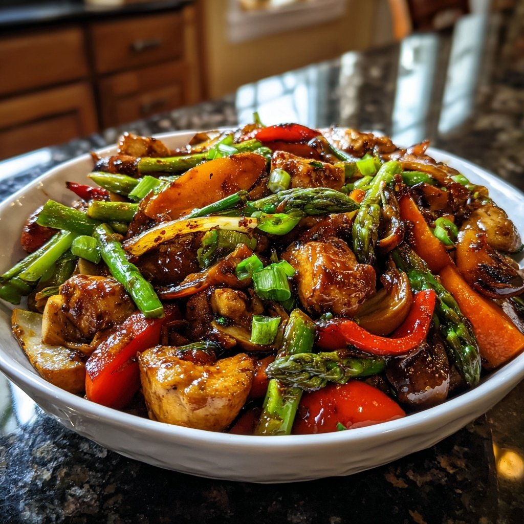 Chicken And Vegetable Stir Fry