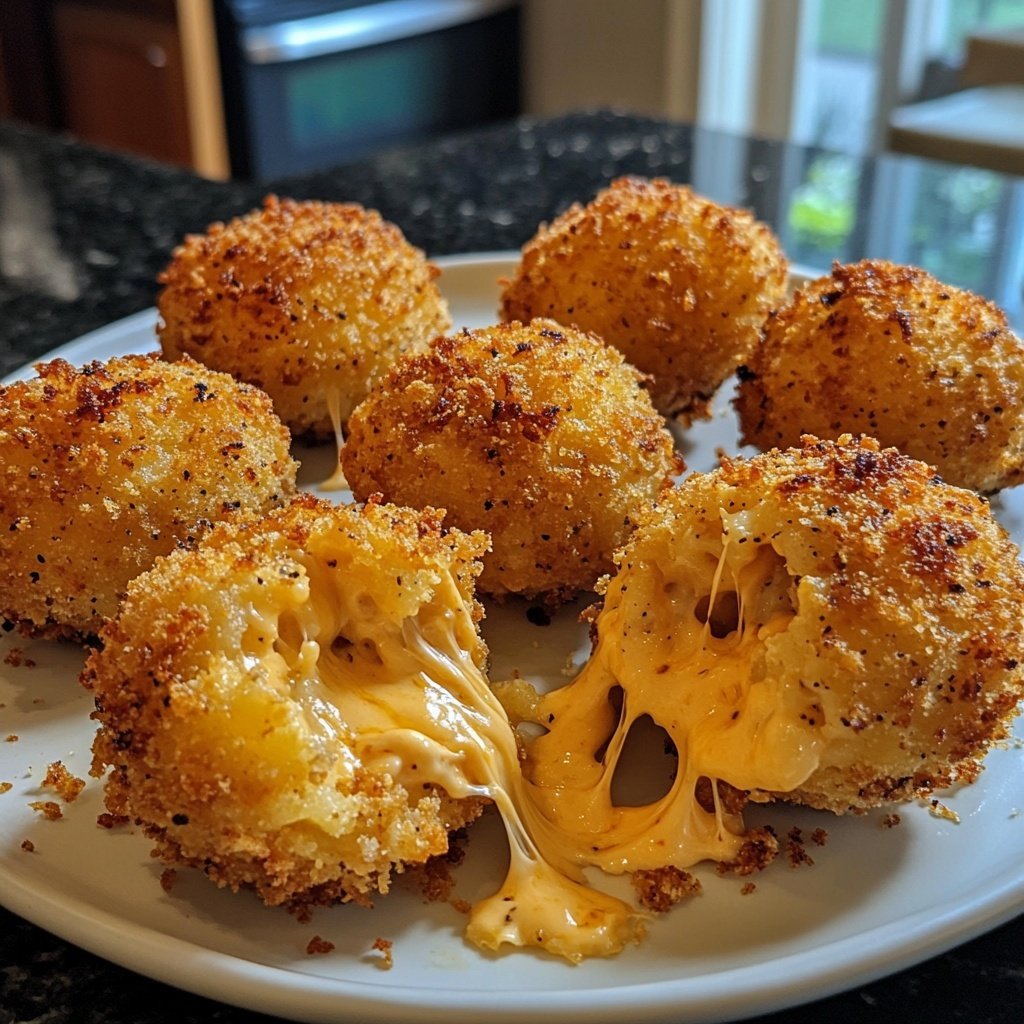 Fried Mac and Cheese Bites