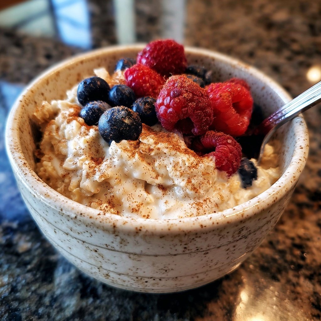 Cinnamon Vanilla Breakfast Oats