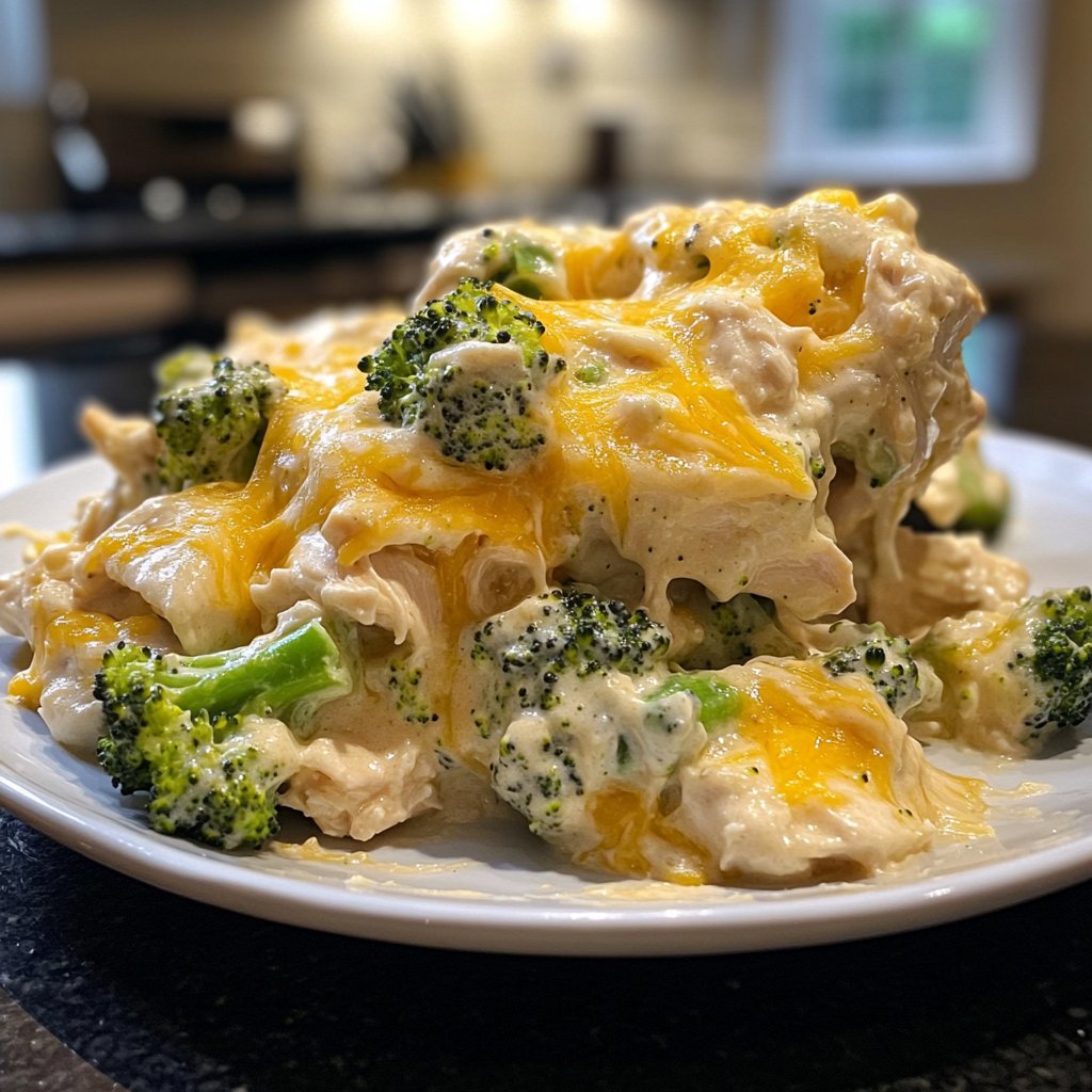 Healthy Creamy Chicken Casserole Recipe