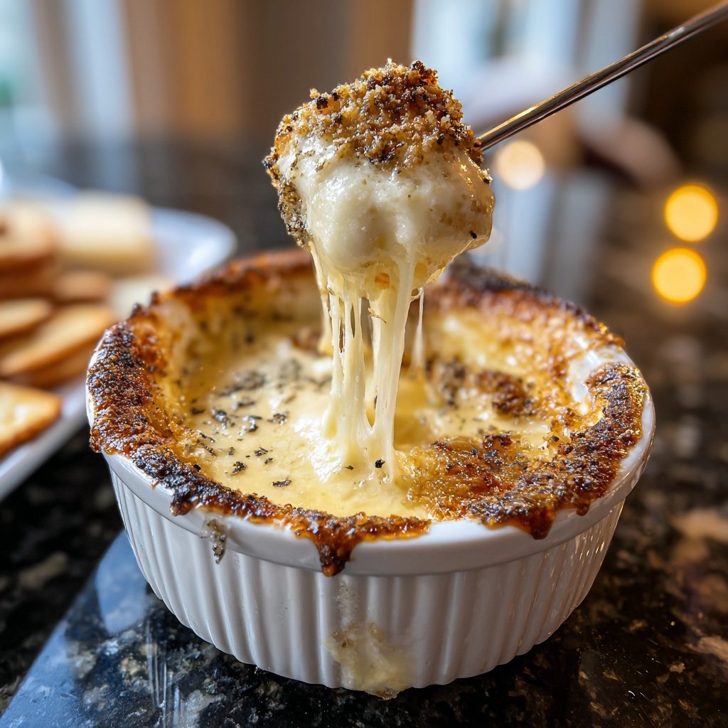 Fondue with Truffle Cheese
