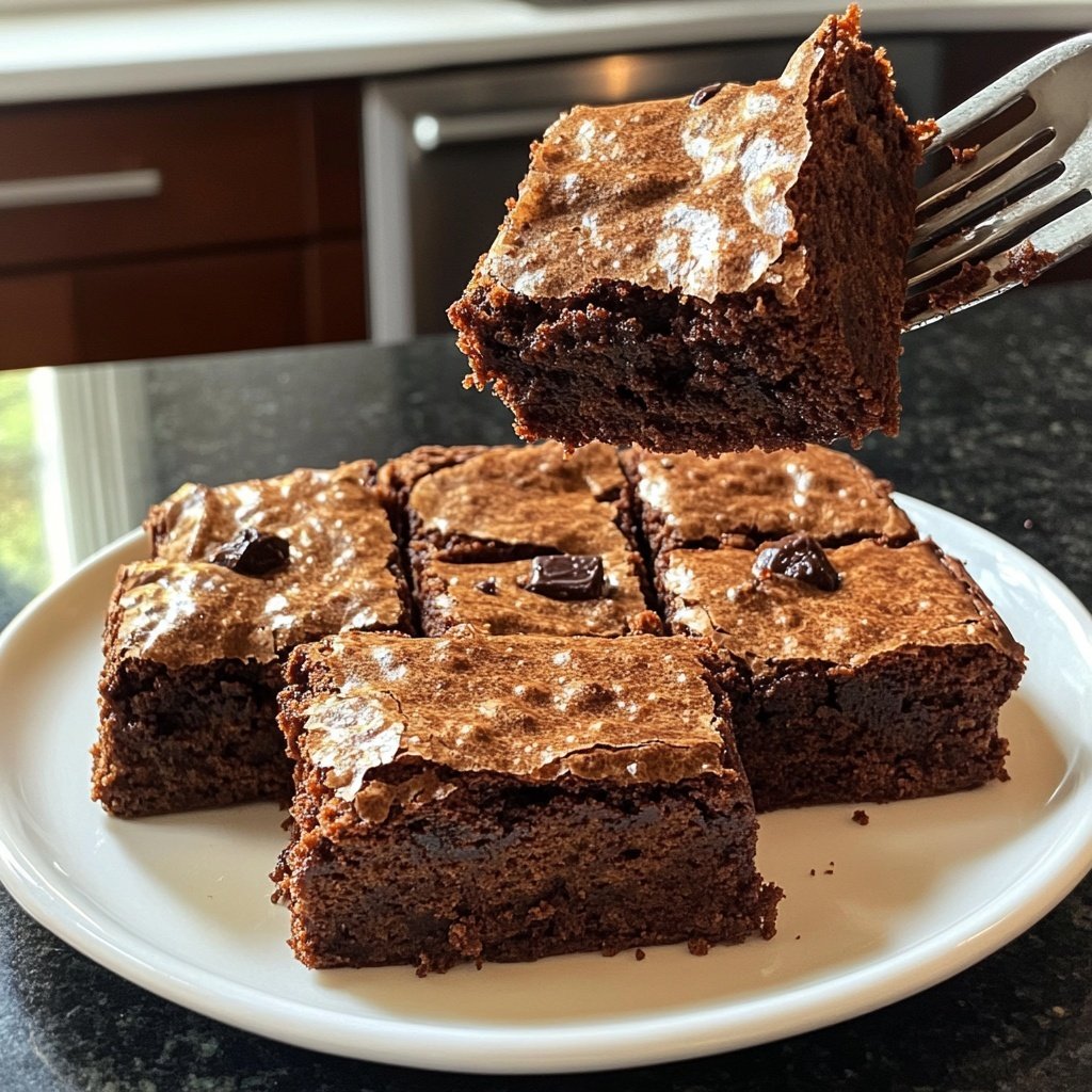 Cottage Cheese Brownies with Espresso