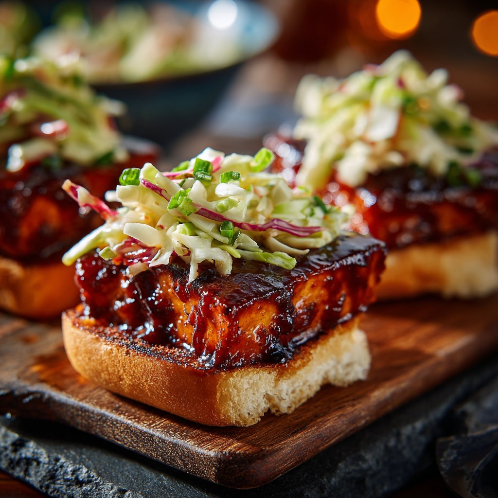 BBQ Tofu Sliders