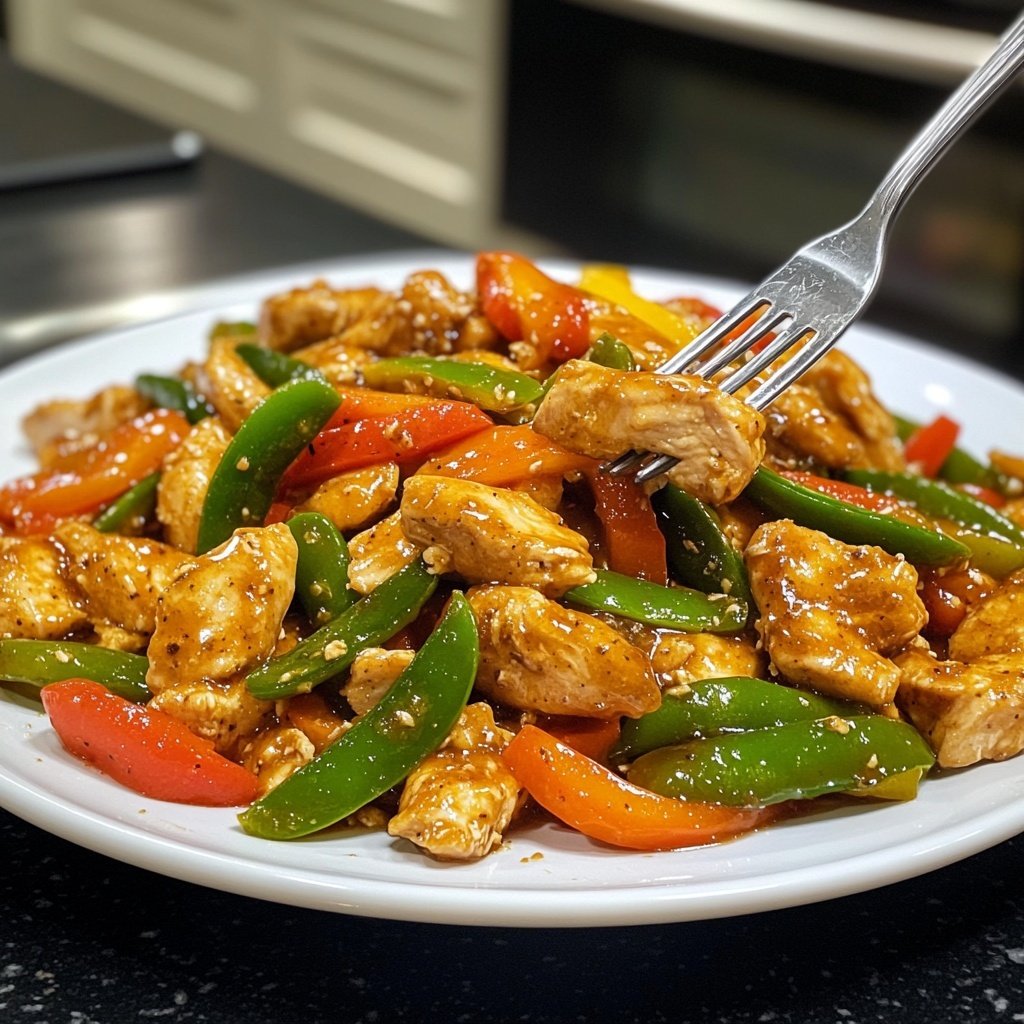 High Protein Chicken Stir Fry