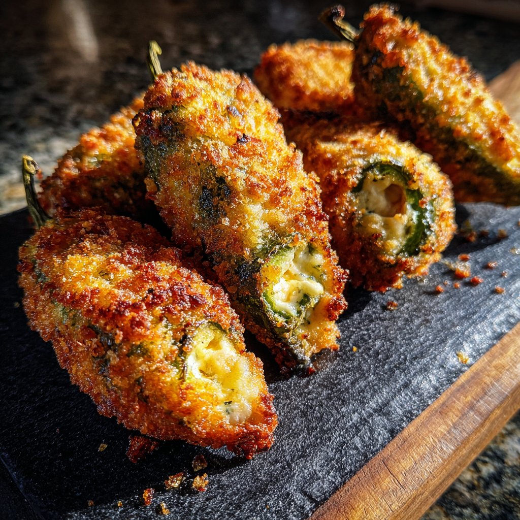 Jalapeno Poppers with Herbed Ricotta