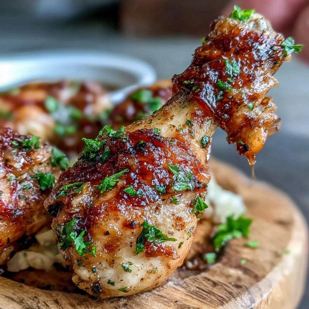 Crispy Oven Baked Chicken Drumsticks