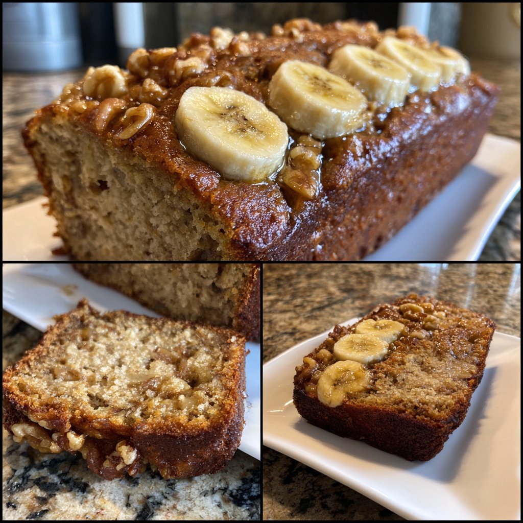 Banana Bread with Walnuts Recipe